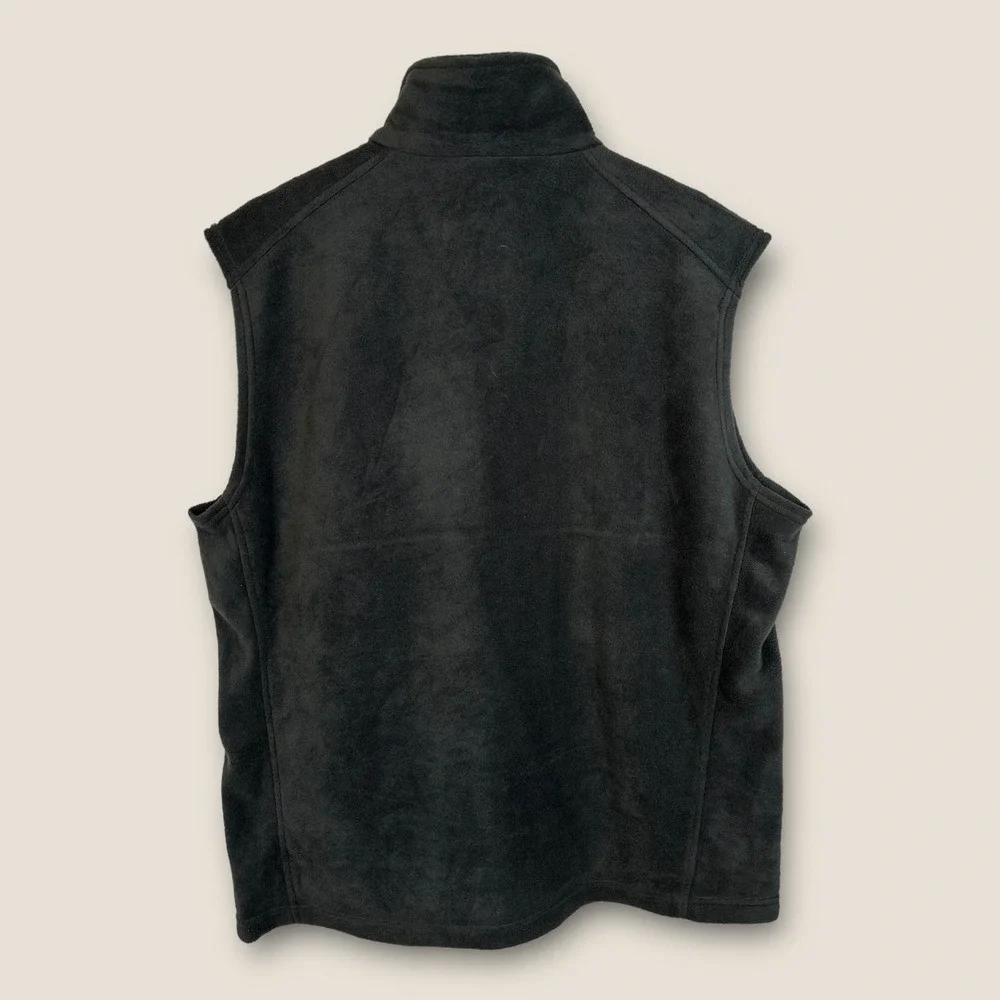 Columbia Mens size Large Steens Mountain Fleece Vest Black 1639261 - Picture 2 of 8